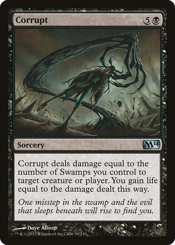 Corrupt [Magic 2014] Foil