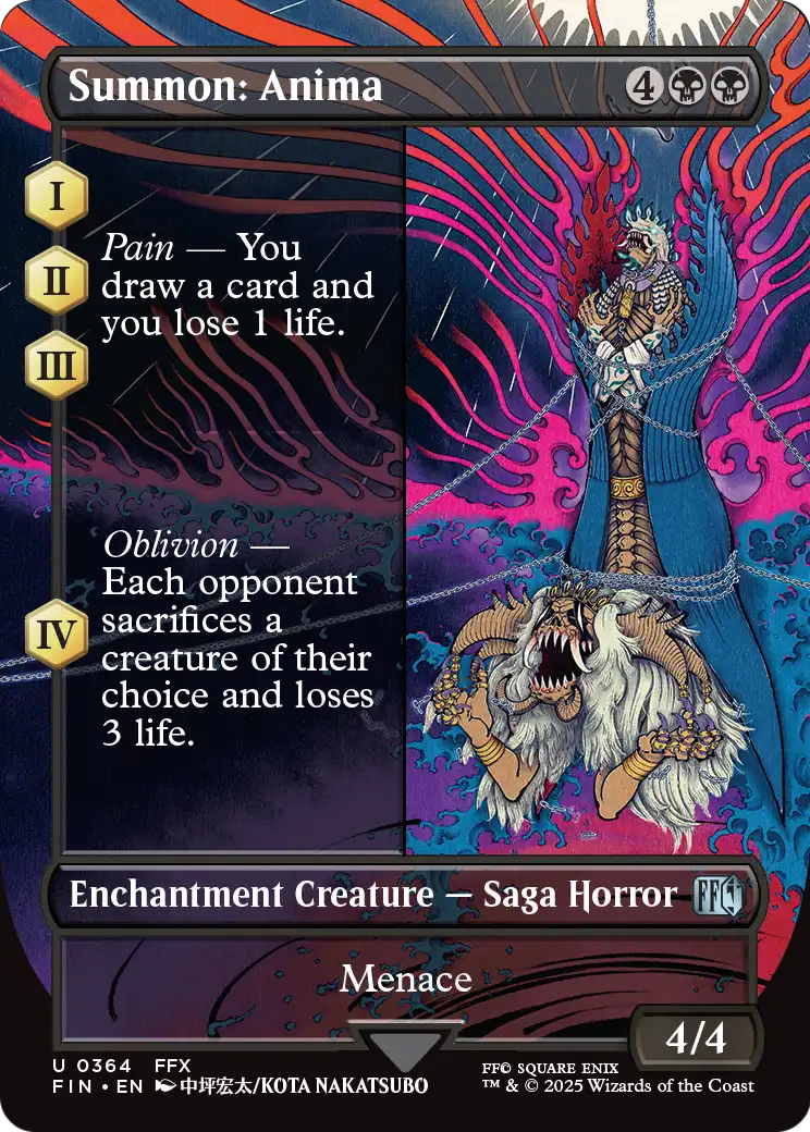 Summon: Anima (Borderless) (364) [FINAL FANTASY]  Foil