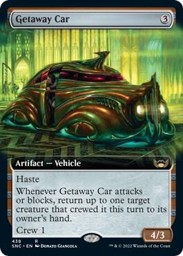 Getaway Car Extended Art 438/281 (Streets of New Capenna) 