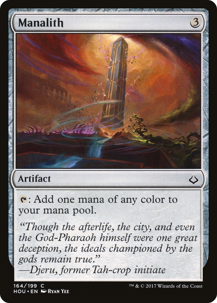 Manalith [Hour of Devastation] Foil