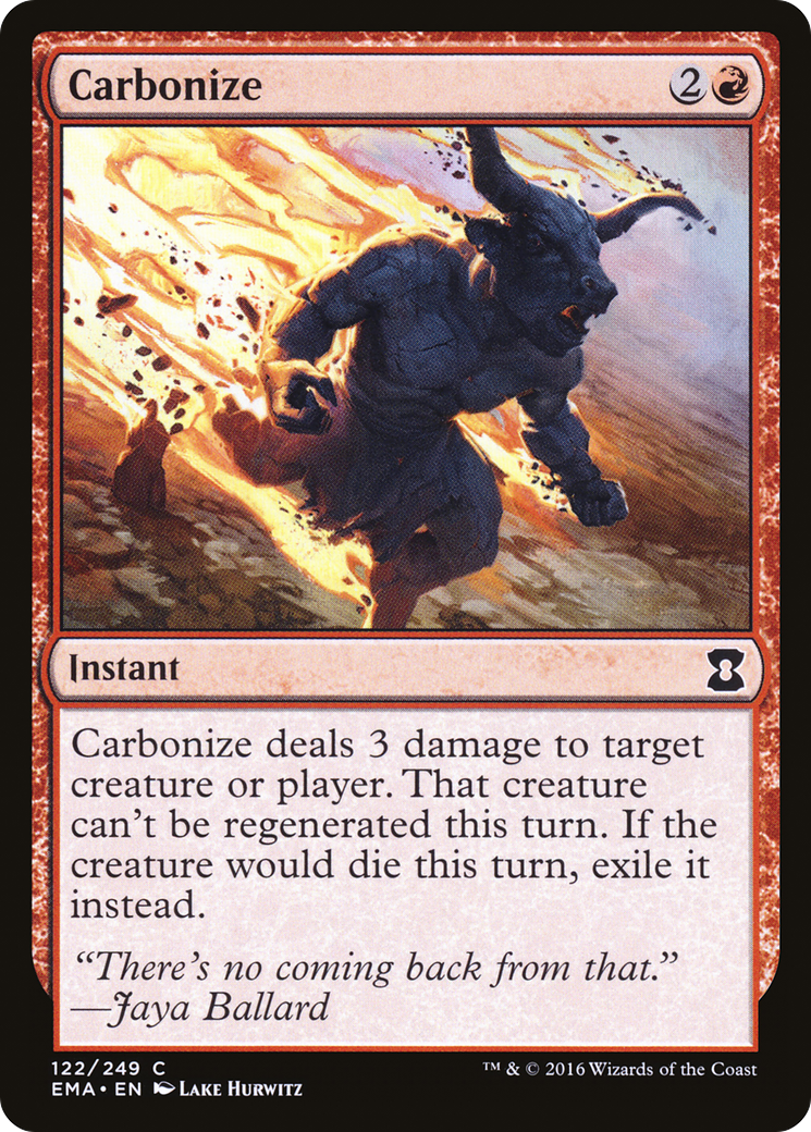 Carbonize [Eternal Masters] Foil