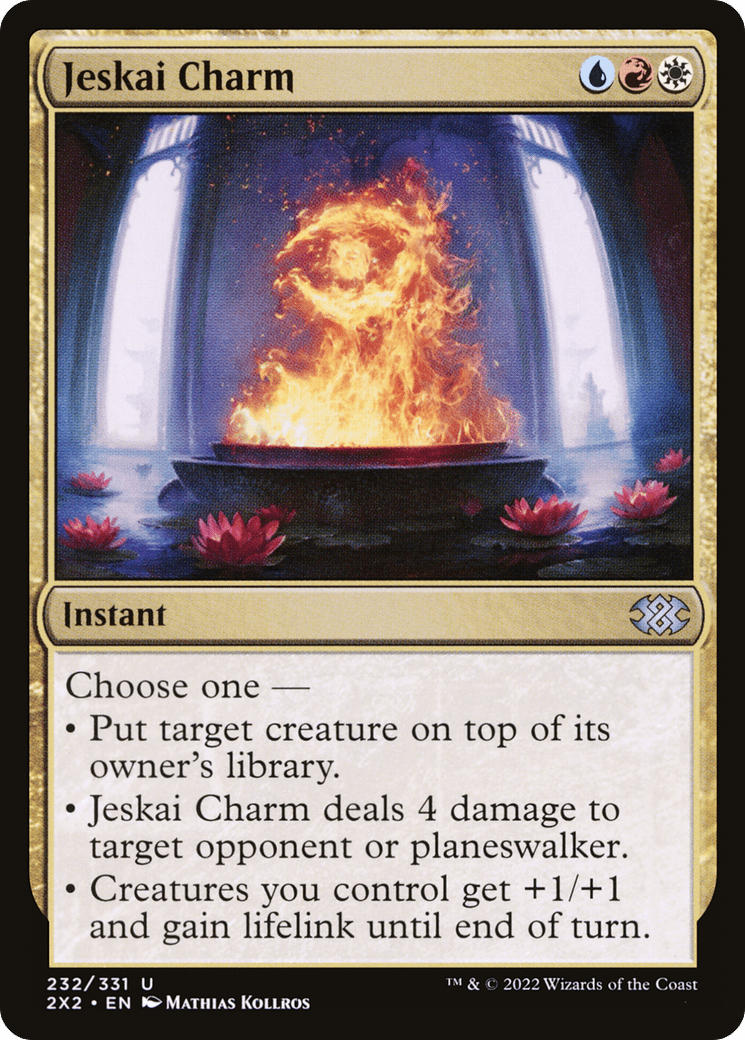 Jeskai Charm [Double Masters 2022] Foil