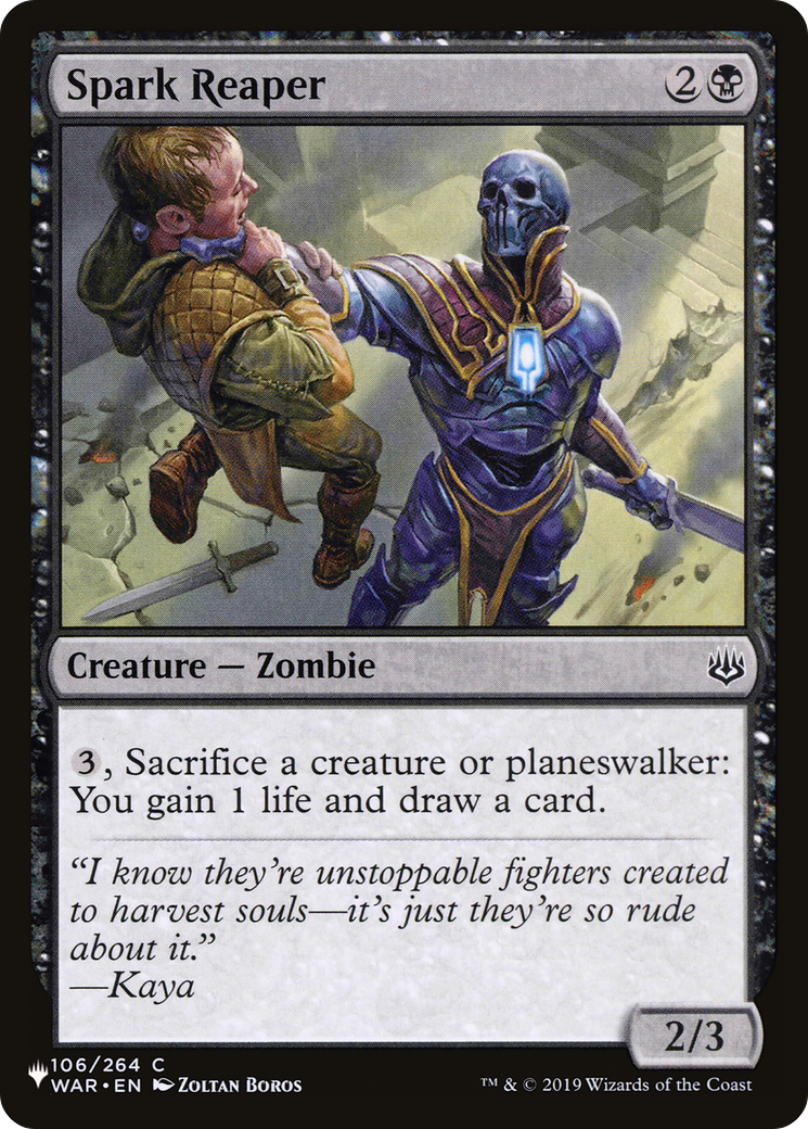 Spark Reaper |  (WAR-106) [The List]