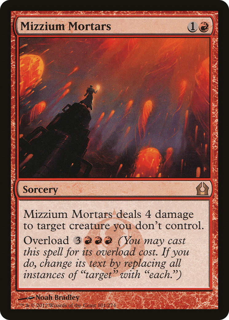 Mizzium Mortars [Return to Ravnica] Foil