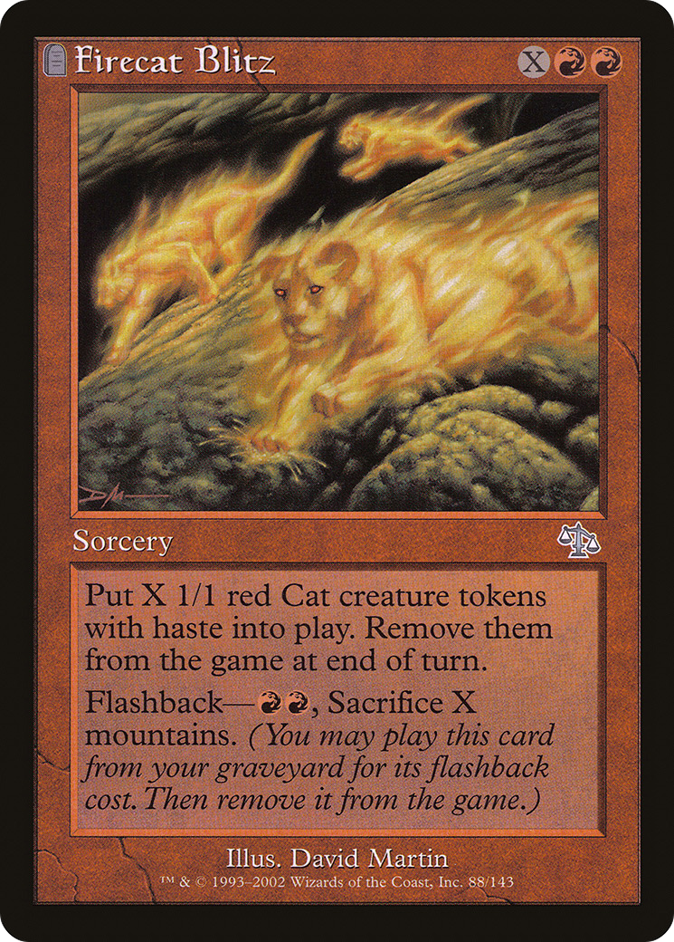 Firecat Blitz [Judgment] Foil
