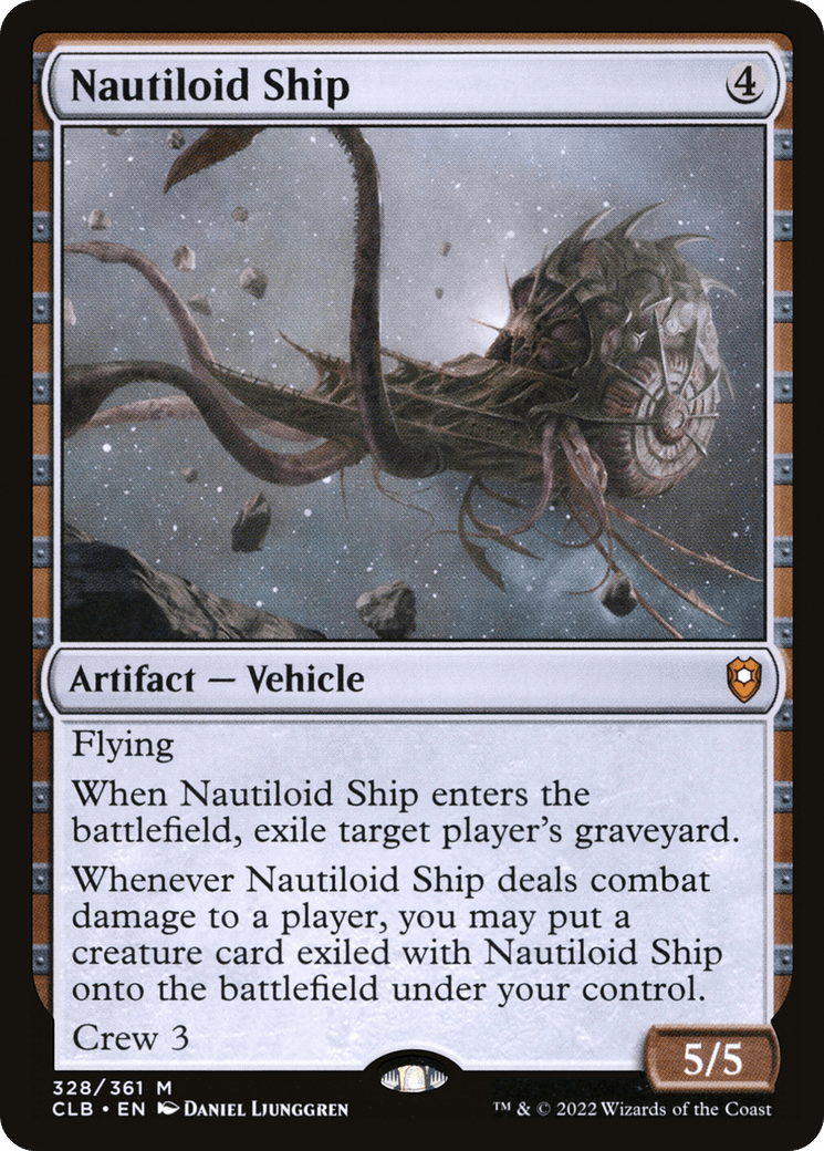 Nautiloid Ship [Commander Legends: Battle for Baldur's Gate] Foil