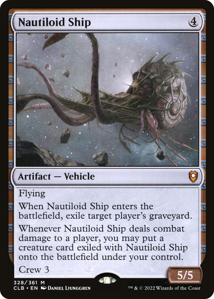 Nautiloid Ship [Commander Legends: Battle for Baldur's Gate] Foil