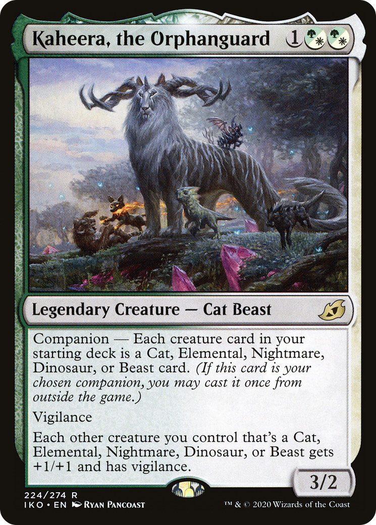 Kaheera, the Orphanguard [Ikoria: Lair of Behemoths] Foil