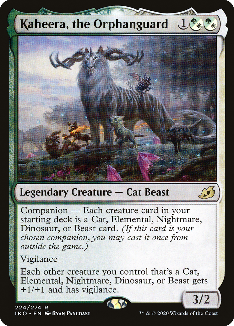 Kaheera, the Orphanguard [Ikoria: Lair of Behemoths] Foil