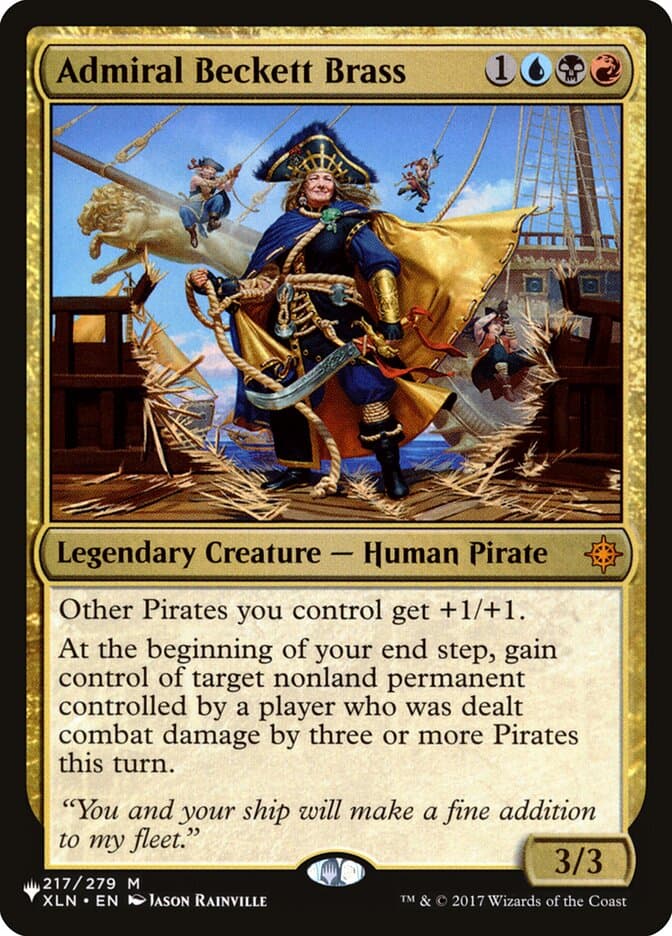 Admiral Beckett Brass |  (XLN-217) [The List]