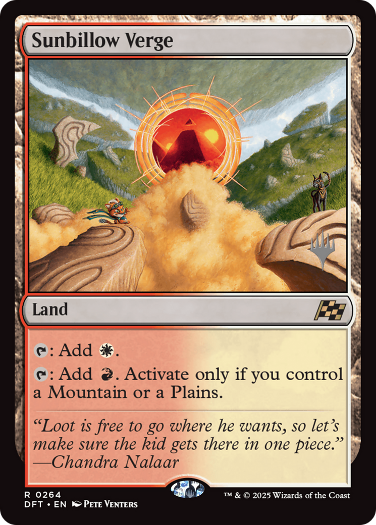 Sunbillow Verge (264) [Promo Pack: Aetherdrift]