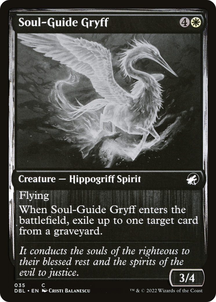 Soul-Guide Gryff [Innistrad: Double Feature] Foil