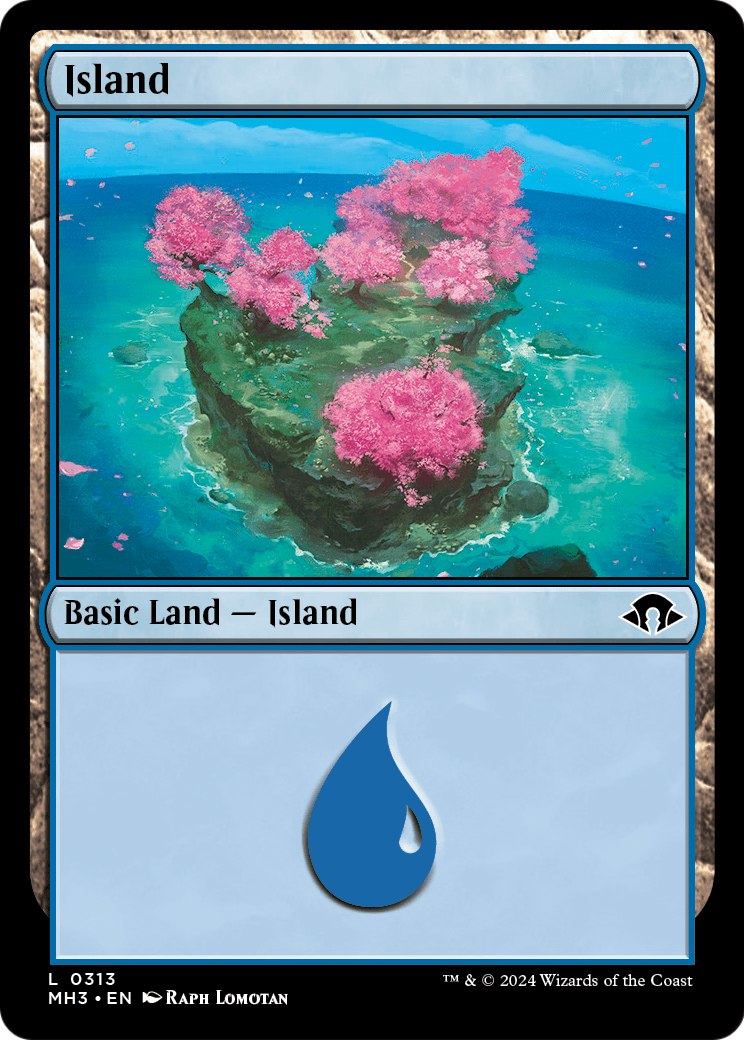 Island (0313) [Modern Horizons 3] Foil