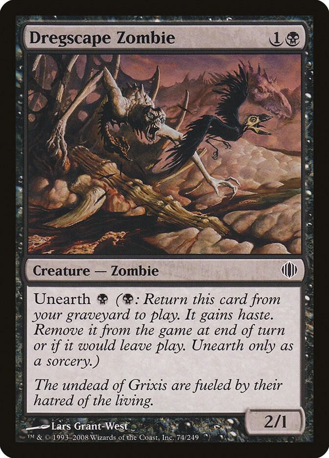 Dregscape Zombie 74/249 (Shards of Alara) 