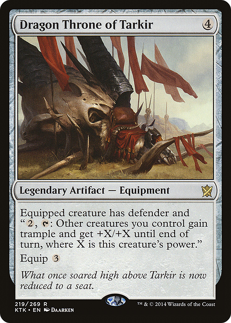Dragon Throne of Tarkir [Khans of Tarkir] Foil