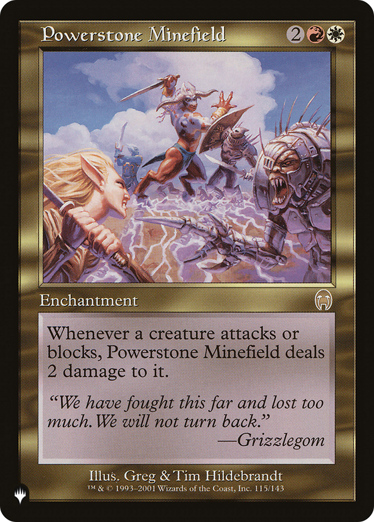 Powerstone Minefield |  (APC-115) [The List]