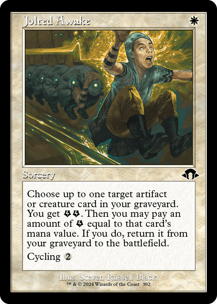 Jolted Awake (Retro Frame) [Modern Horizons 3] Foil
