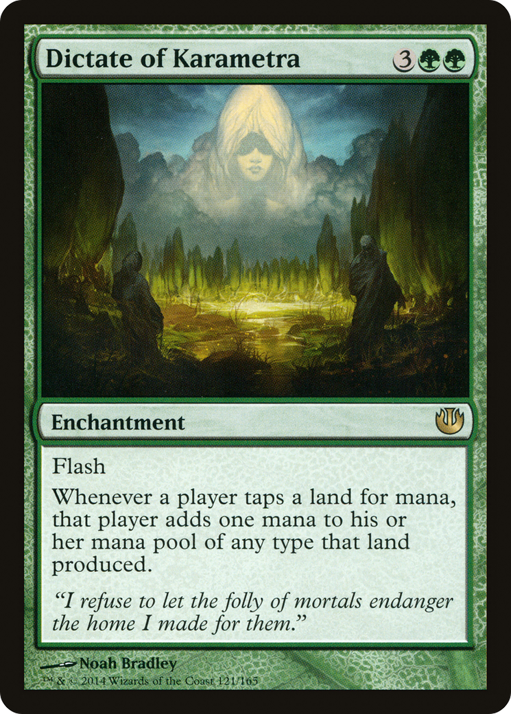 Dictate of Karametra [Journey into Nyx] Foil