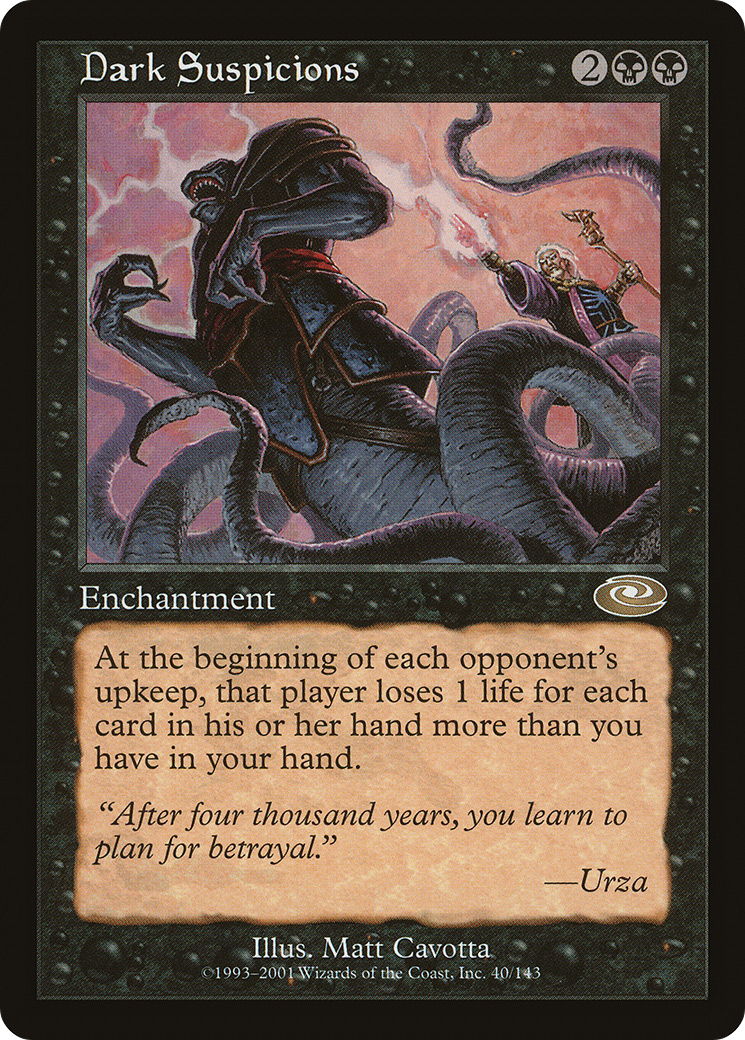 Dark Suspicions [Planeshift] Foil