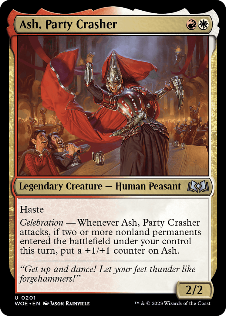 Ash, Party Crasher [Wilds of Eldraine]