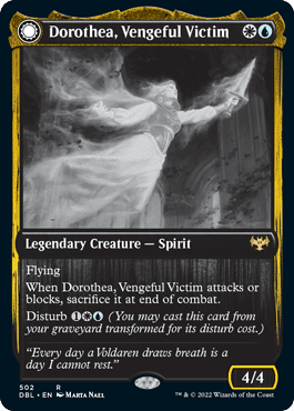 Dorothea, Vengeful Victim // Dorothea's Retribution [Innistrad: Double Feature] Foil