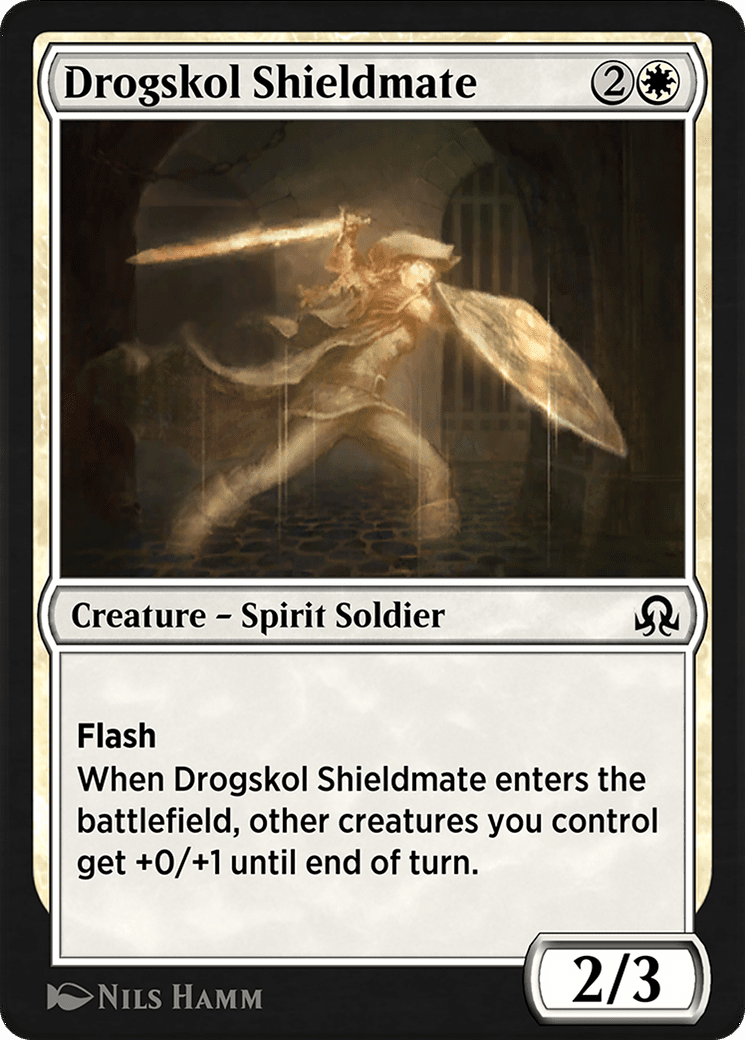 Drogskol Shieldmate (SIR-026) - Shadows over Innistrad Remastered