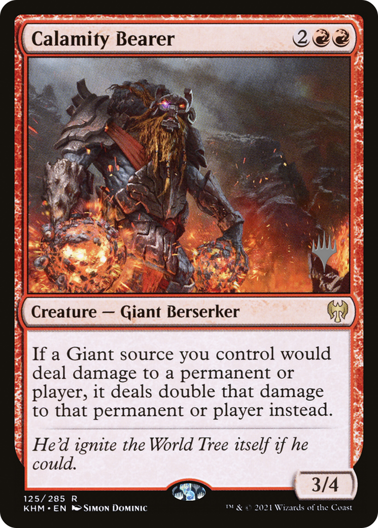 Calamity Bearer (Promo Pack) [Kaldheim Promos] Foil