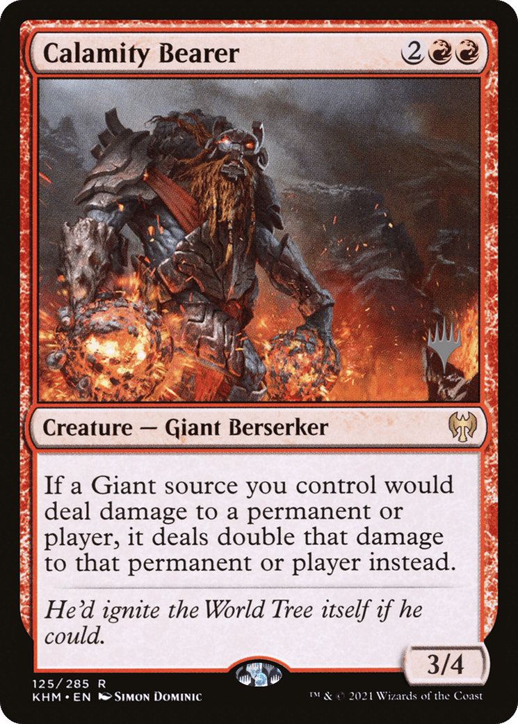 Calamity Bearer (Promo Pack) [Kaldheim Promos] Foil