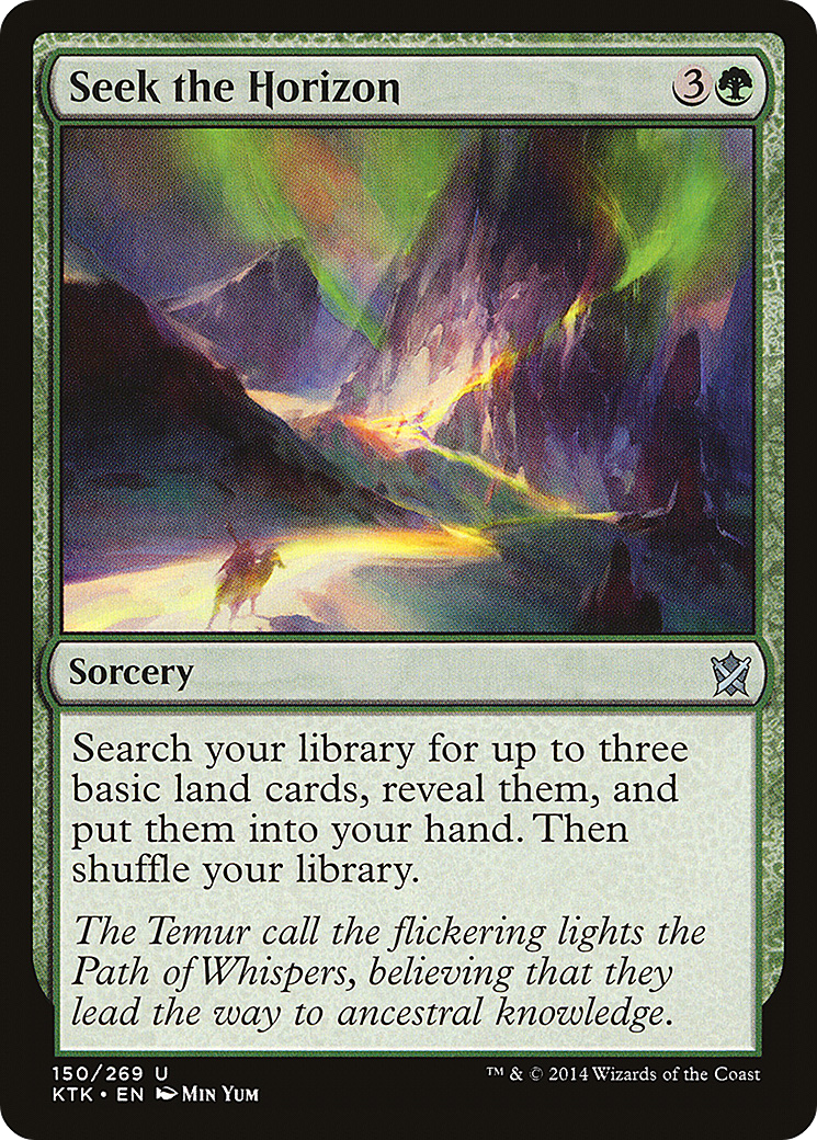 Seek the Horizon [Khans of Tarkir] Foil