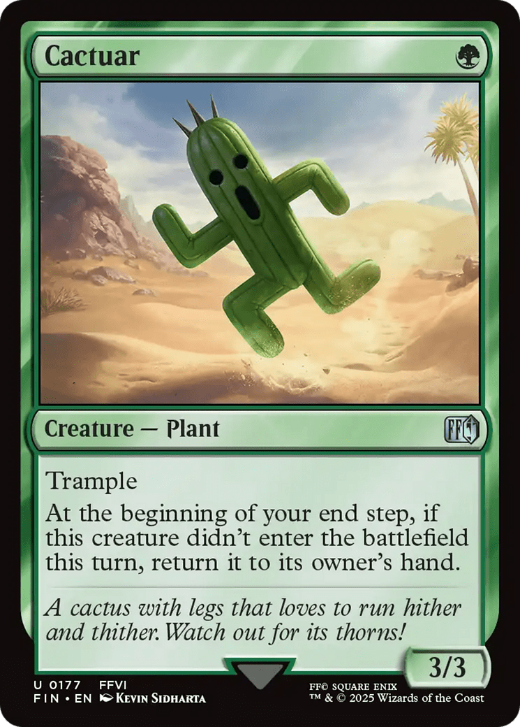 Cactuar (177) [FINAL FANTASY]  Foil