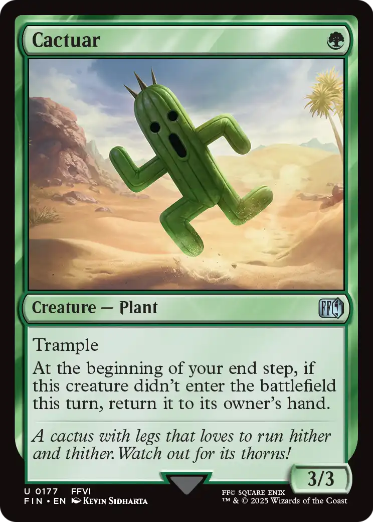 Cactuar (177) [FINAL FANTASY]  Foil