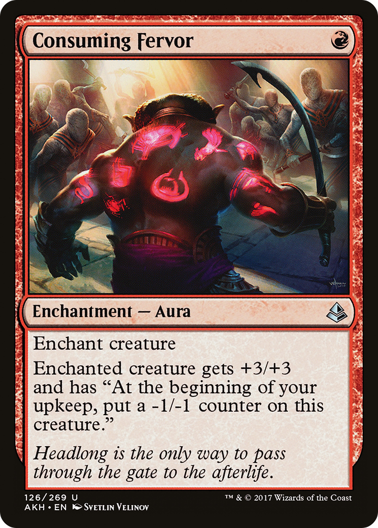 Consuming Fervor [Amonkhet] Foil