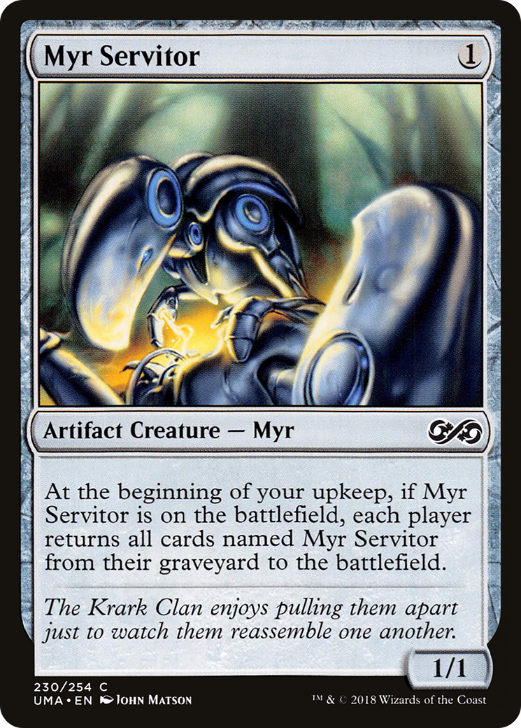 Myr Servitor [Ultimate Masters] Foil