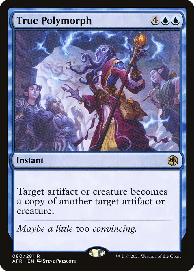 True Polymorph 80 (Adventures in the Forgotten Realms)  - Foil