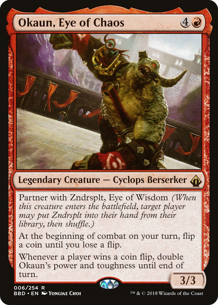 Okaun, Eye of Chaos [Battlebond] Foil