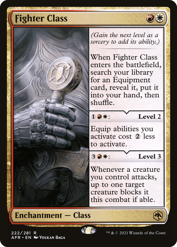 Fighter Class [Dungeons & Dragons: Adventures in the Forgotten Realms] Foil