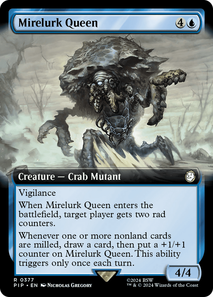 Mirelurk Queen (Extended Art) [Fallout] Foil