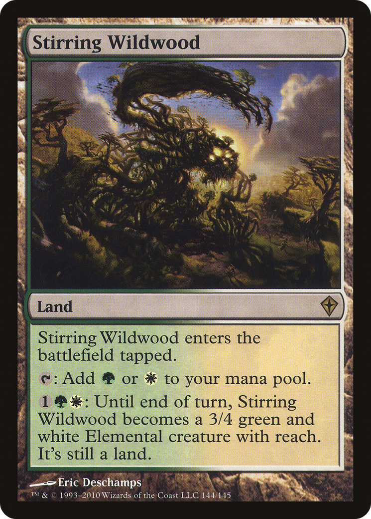 Stirring Wildwood [Worldwake] Foil