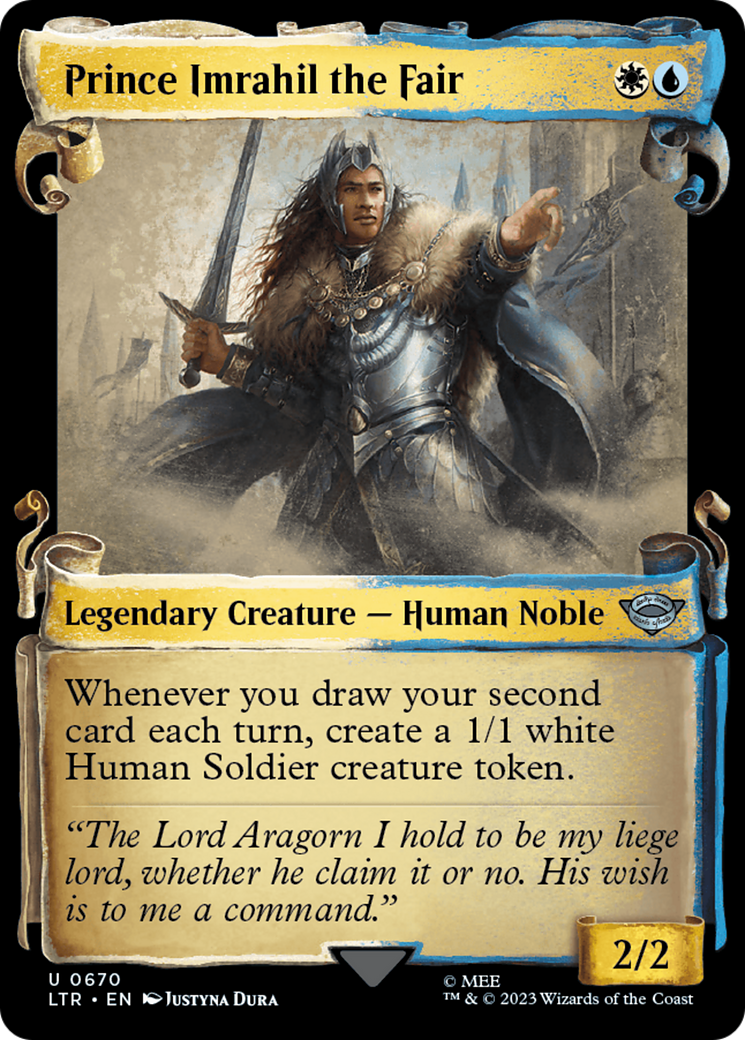 Prince Imrahil the Fair [The Lord of the Rings: Tales of Middle-Earth Showcase Scrolls] Foil