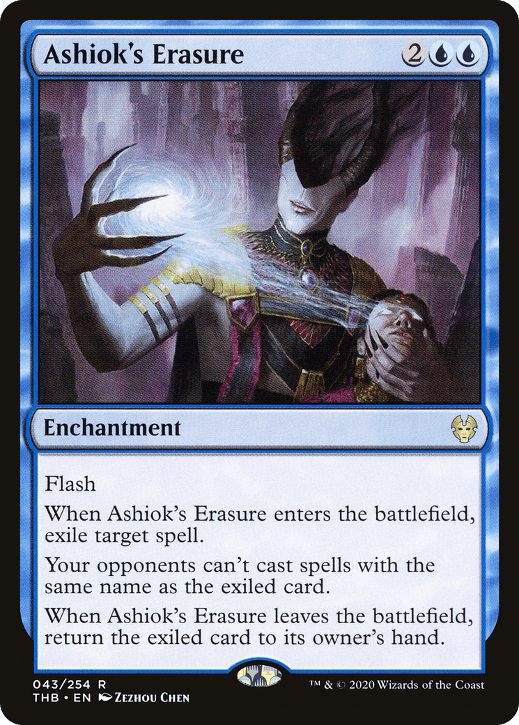 Ashiok's Erasure [Theros Beyond Death] Foil