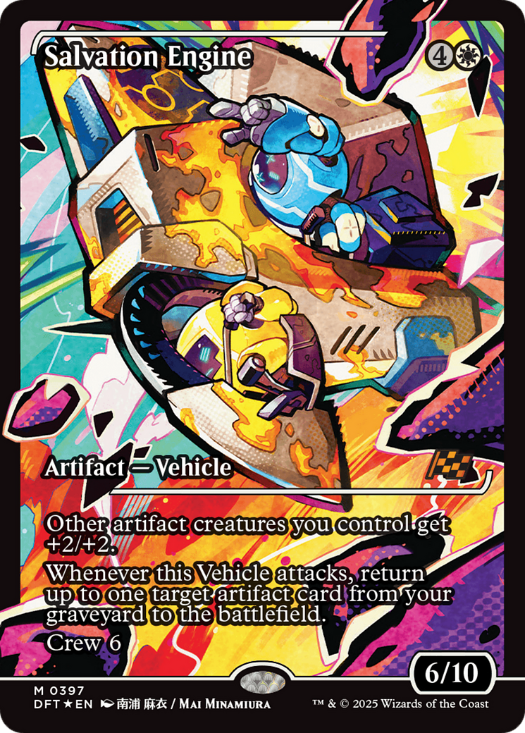 Salvation Engine |  Foil (397) [Aetherdrift]
