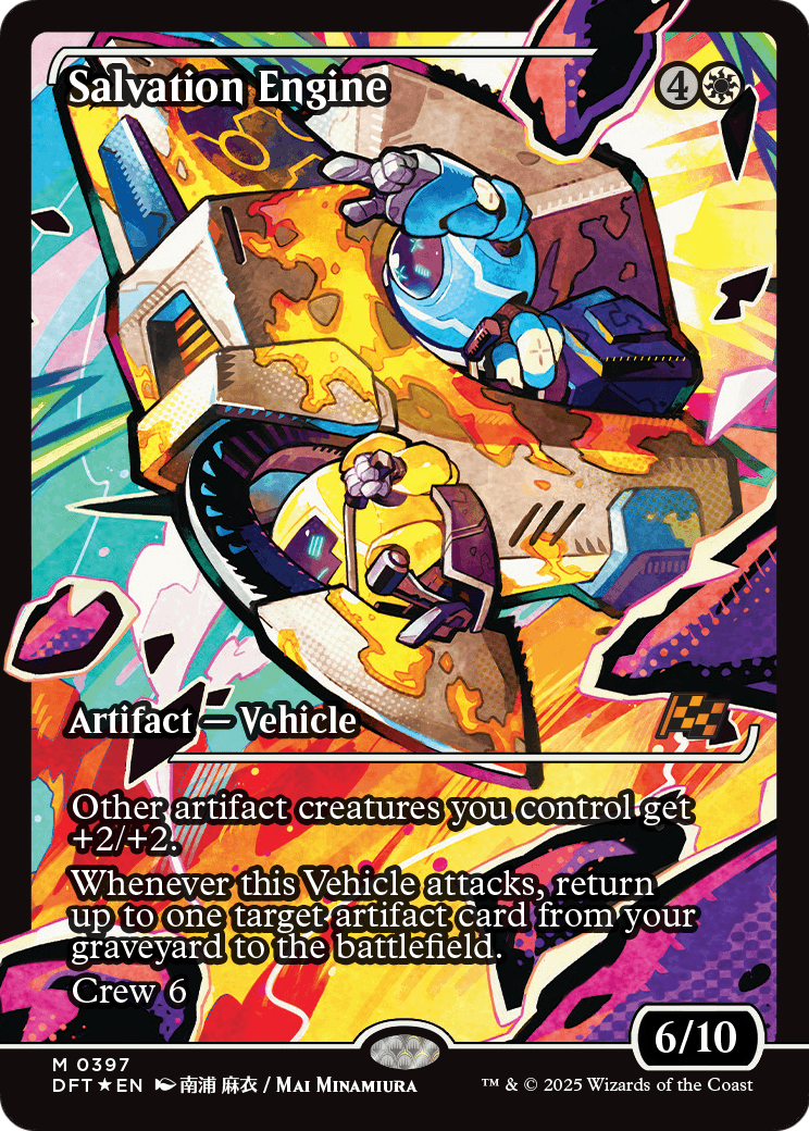 Salvation Engine |  Foil (397) [Aetherdrift]