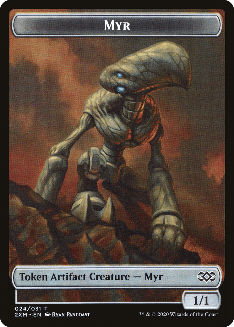 Myr (T2XM-024) - Double Masters Tokens
