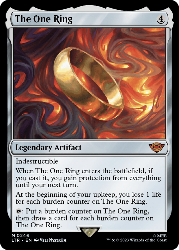 The One Ring [The Lord of the Rings: Tales of Middle-Earth] Foil
