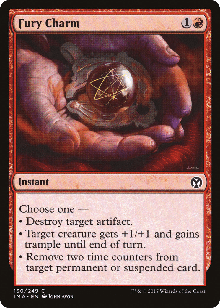 Fury Charm [Iconic Masters] Foil