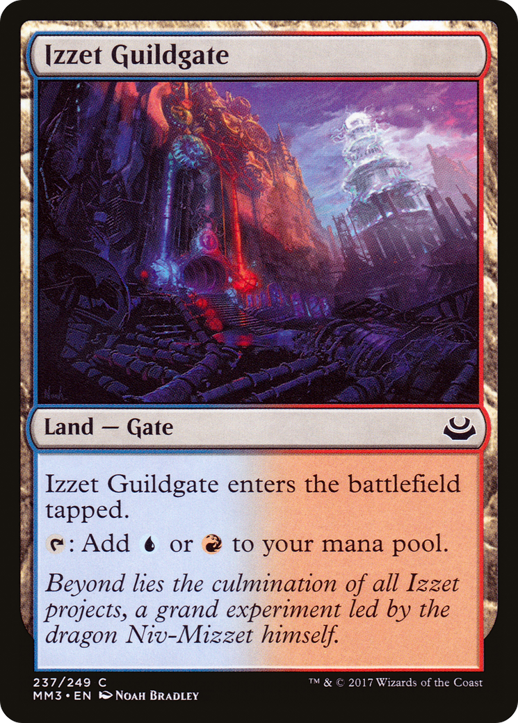 Izzet Guildgate [Modern Masters 2017] Foil