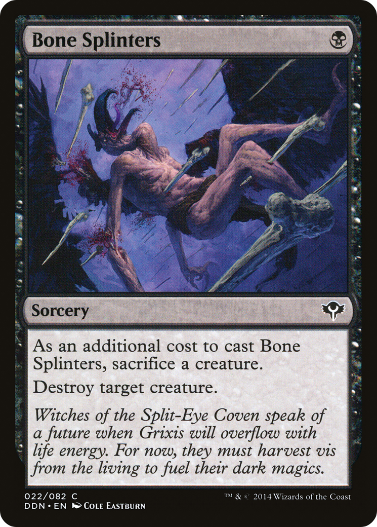 Bone Splinters [Duel Decks: Speed vs. Cunning]