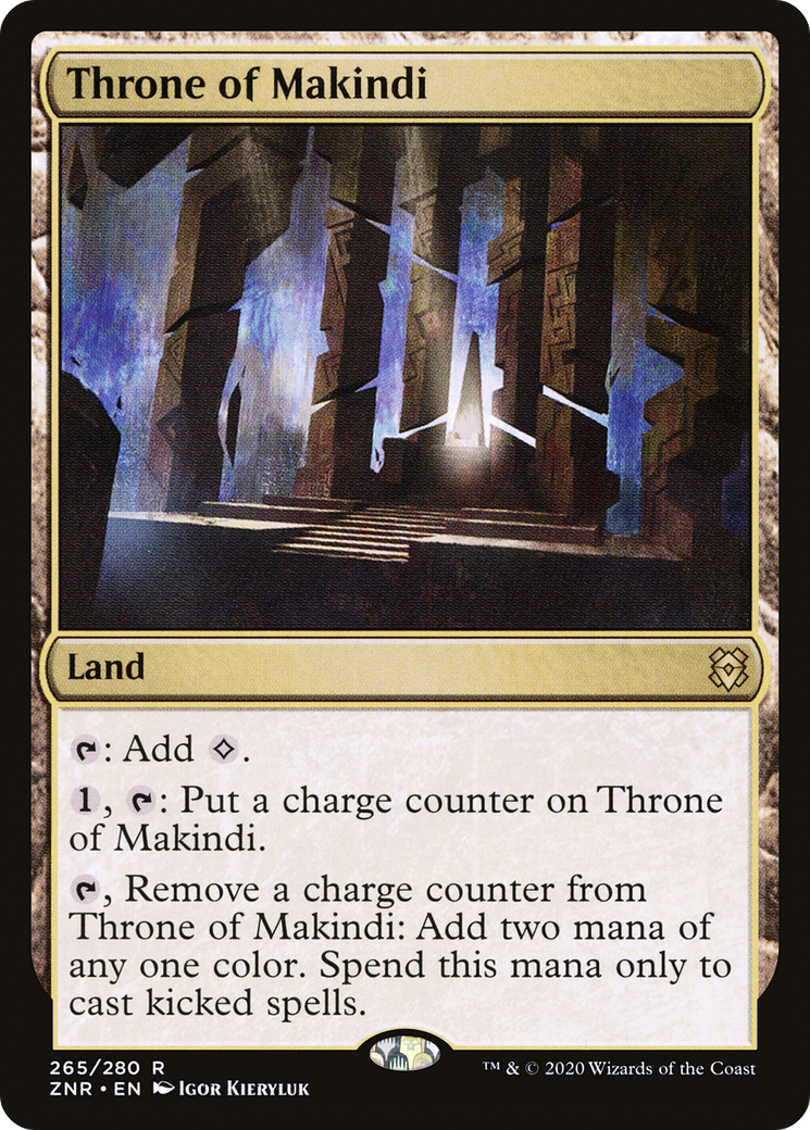 Throne of Makindi [Zendikar Rising] Foil