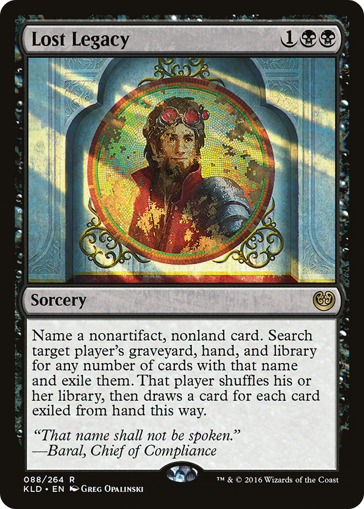 Lost Legacy [Kaladesh] Foil
