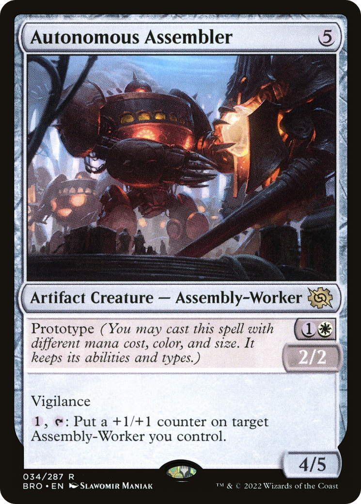 Autonomous Assembler [The Brothers' War] Foil